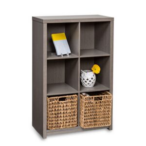Laminate 6-Cube Organizer - Gray - 243