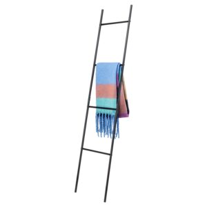Leaning Ladder Rack - Black